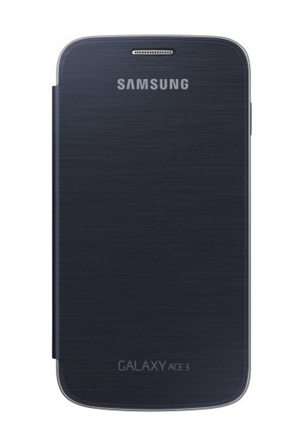  Чехол Samsung EF-FS727BBEGRU для Samsung S7270 Galaxy Ace 3 с флипом, черный