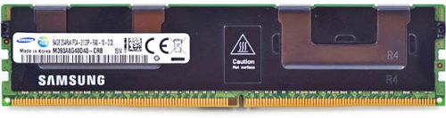 Модуль памяти DDR4 64GB Samsung M393A8G40D40-CRB PC4-17000 2133MHz ECC Registered CL15 288-Pin LRDIMM 1.2V Quad Rank