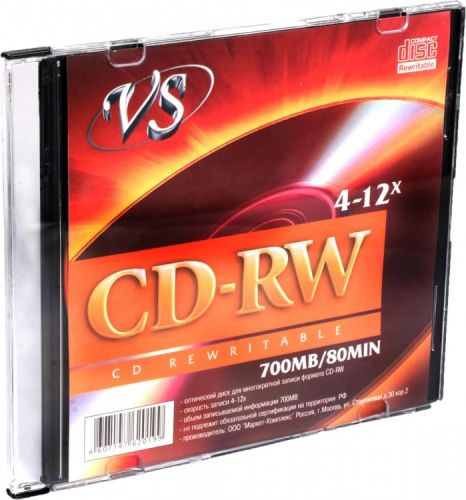  Диск CD-RW VS 166392