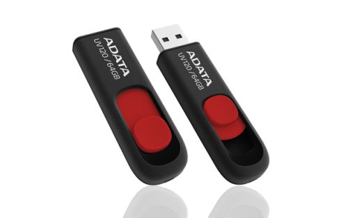  Накопитель USB 2.0 64GB ADATA AUV120-64G-RKD
