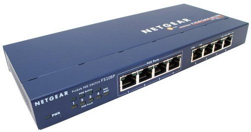  Коммутатор PoE NETGEAR FS108PEU