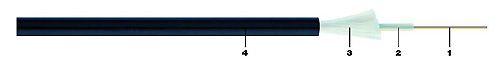  Кабель волоконно-оптический 9/125, 4 волокна Belden GORA804.002100