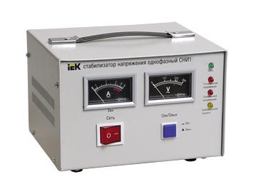  Стабилизатор IEK IVS10-1-01500 СНИ1 1,5 кВА однофазный 160-250В