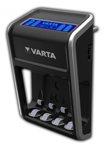  Зарядное устройство Varta LCD Plug Charger + 4шт. AA 2100 мА-ч