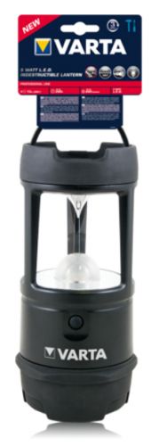  Фонарь Varta 5 W LED INDESTRUCTIBLE LANTERN 3 D