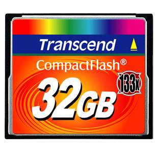  Карта памяти 32GB Transcend TS32GCF133 Compact Flash Card 133x