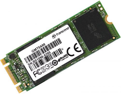  Твердотельный накопитель SSD M.2 Transcend TS128GMTS600 MTS600 128GB MLC SATA 6Gb/s 310/560Mb