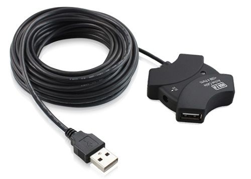  Разветвитель USB 2.0 Greenconnect GC-U2EC10M4