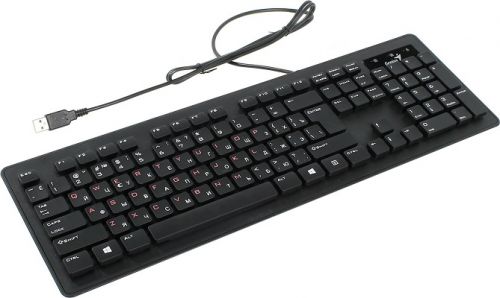  Клавиатура проводная Genius SlimStar 130 USB, 31300714103