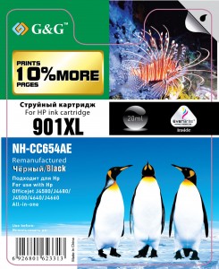  Картридж струйный G&amp;G NH-CC654AE