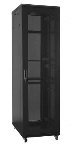  Шкаф напольный 19, 42U Hyperline TTC-4281-SR-RAL9004