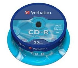  Диск CD-R Verbatim 43432