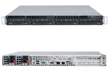  Серверная платформа 1U Supermicro SYS-5017C-URF