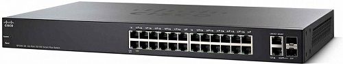  Коммутатор управляемый Cisco SB SF220-24-K9-EU