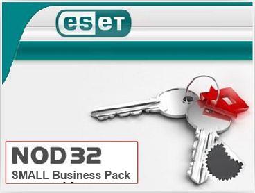  Право на использование (электронный ключ) Eset NOD32 Small Business Pack renewal for 5 user