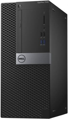  Компьютер Dell Optiplex 3040 MT i5 6500 (3.7)/4Gb/500Gb 7.2k/HDG4600/Linux/клавиатура/мышь/черный/серебристый