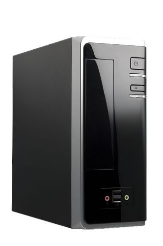  mITX In Win BM643BL черный Slim Desktop 160W (80mm fan, USB 2.0x2, Audio), 6104288