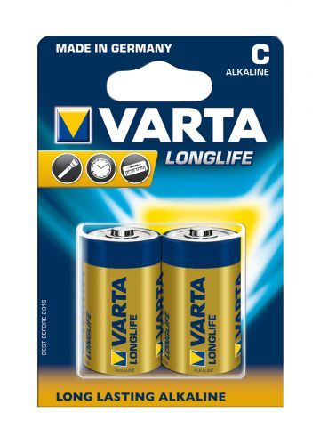  Батарейка Varta Longlife Extra C