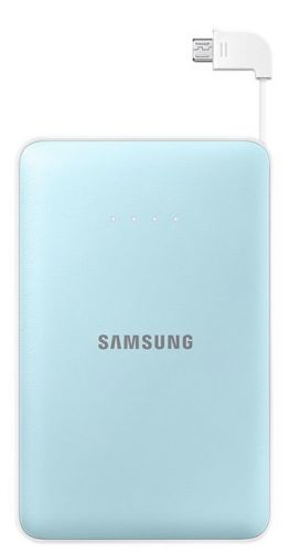  Аккумулятор внешний универсальный Samsung EB-PN915BLRGRU 11300mAh 2A голубой 2xUSB