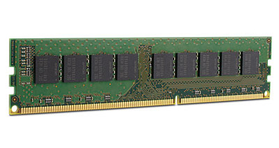  HP 2GB UDIMM PC3L-10600E-9 (1x2Gb 1Rank) 1Rx8 (647905-B21) for Gen8