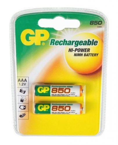  Аккумулятор GP 85AAAHC (1,2V) 850mAh 2шт size AAA