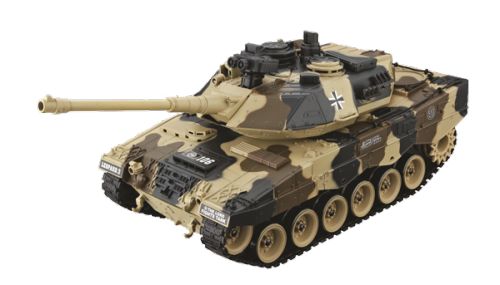  Радиоуправляемая модель танка HouseHold 4101-12 German Leopard 2, 1:20, yellow