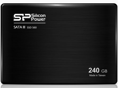 Твердотельный накопитель SSD 2.5&#039;&#039; Silicon Power SP240GBSS3S60S25 Slim S60 240GB SATA 6Gbit/s 500/550 MB/s 7mm