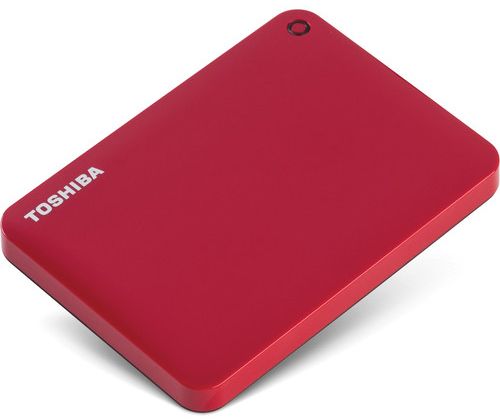  Внешний жесткий диск 2.5&#039;&#039; Toshiba Canvio Connect II 2TB red