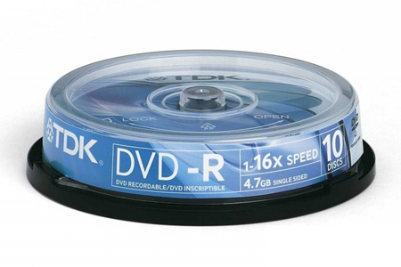  Диск DVD-R TDK RC010/TDK16