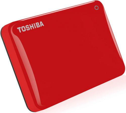  Внешний жесткий диск 2.5&#039;&#039; Toshiba Canvio Connect II 500GB red