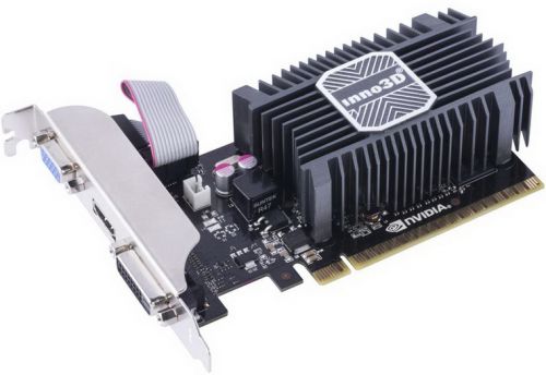  PCI-E Inno3D N730-1SDV-D3BX GeForce GT 730 1GB GDDR3 64bit 28nm 902/1800MHz DVI(HDCP)/HDMI/VGA OEM