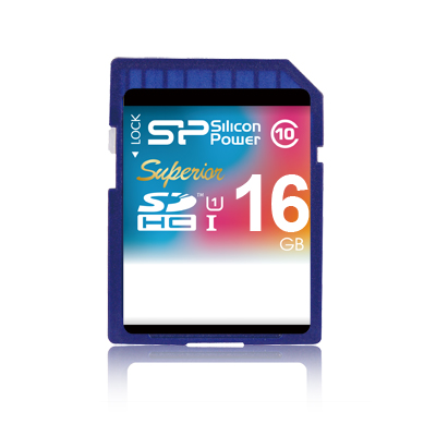  Карта памяти 16GB Silicon Power SP016GBSDHCU1V10 Class 10 SDHC UHS-I