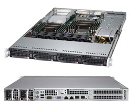  Серверная платформа 1U Supermicro SYS-6017R-72RFTP