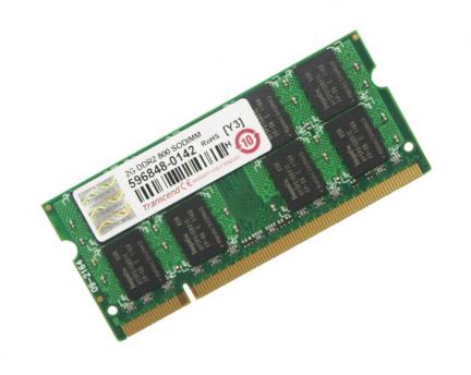  SODIMM DDR2 2GB Transcend TS256MSQ64V8U PC-6400 800Mhz