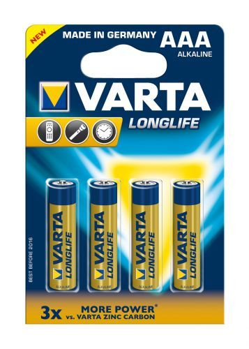  Батарейка Varta Longlife Extra AAA