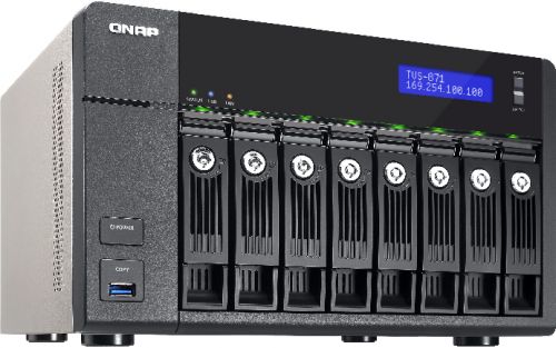  Сетевой RAID-накопитель QNAP TVS-871-i3-4G