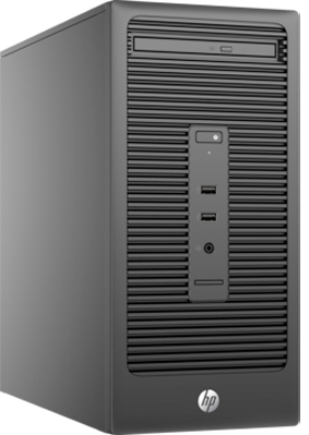  Компьютер HP 280 G2 MT V7R44EA Celeron G3900 (2.8GHz), 4096MB, 500GB, DVD+/-RW, Shared VGA, DOS, клавиатура + мышь