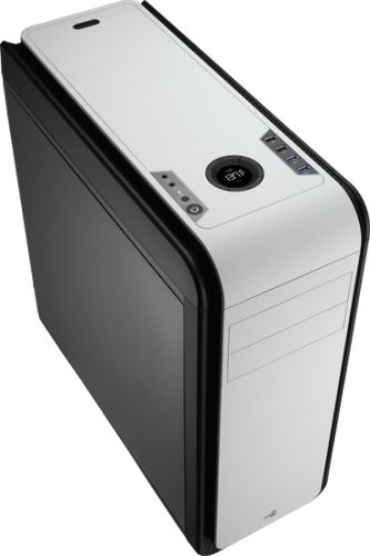  ATX AeroCool DS 200 Black/White (черный с белым), без Б/п, 4713105952629