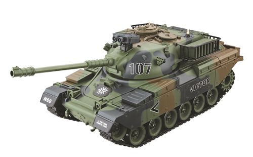  Радиоуправляемая модель танка HouseHold 4101-14 USA M60, 1:20, green