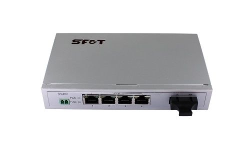  Коммутатор PoE SF&amp;T SF-100-41PS5b