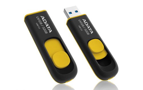  Накопитель USB 3.0 64GB ADATA AUV128-64G-RBY