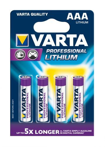  Батарейка Varta Professional Lithium AAA