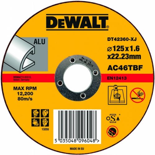  Диск отрезной DeWALT DT 42360