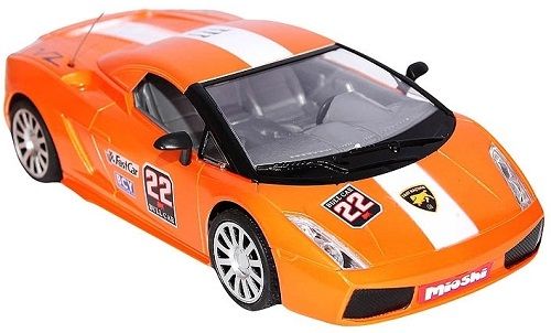  Радиоуправляемая модель автомобиля Mioshi Tech 2012-4(оранжево-белая)