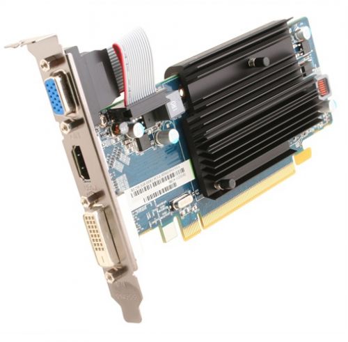 PCI-E Sapphire 11233-02-10G AMD Radeon R5 230 Low Profile 2GB GDDR3 64bit 40nm 625/1334MHz DVI(HDCP)/HDMI/VGA Bulk