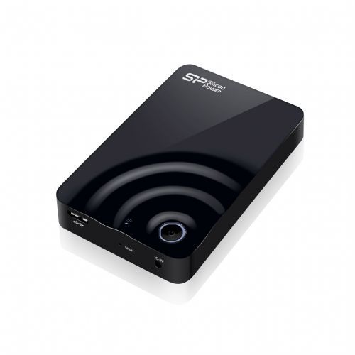  Внешний жесткий диск 2.5&#039;&#039; Silicon Power SP010TBWHDH10C3J 1TB Sky Share H10 WiFi