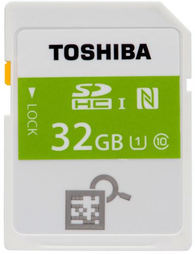  Карта памяти 32GB Toshiba SD-T032NFC(6 32GB Class 10 NFC SDHC Card