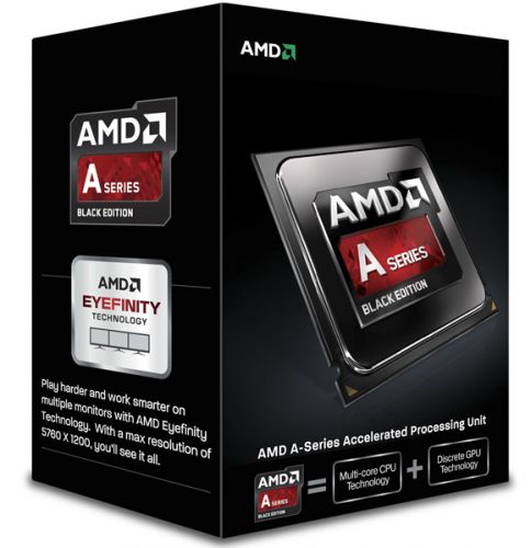 AMD A10-5800K X4 Core Trinity 3.8GHz (Socket FM2, L2 4MB, 100W, 32nm, 64bit, Radeon TM HD 7660D) BOX Black Edition