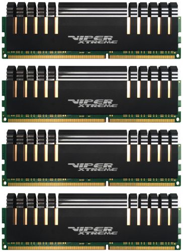  DDR4 32GB (4*8GB) Patriot PX432G266C5QK Extreme V4 PC3-21300 2666MHz CL15 1.2V Радиатор BLACK