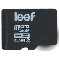  Карта памяти 32GB Leef LFMSD-03210R MicroSDHC class 10, пыле-влагонепроницаемая